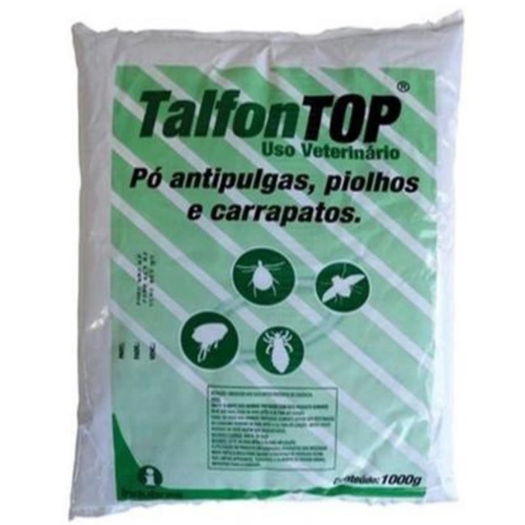 TalfonTop - Pó antipulgas, piolhos e carrapatos
