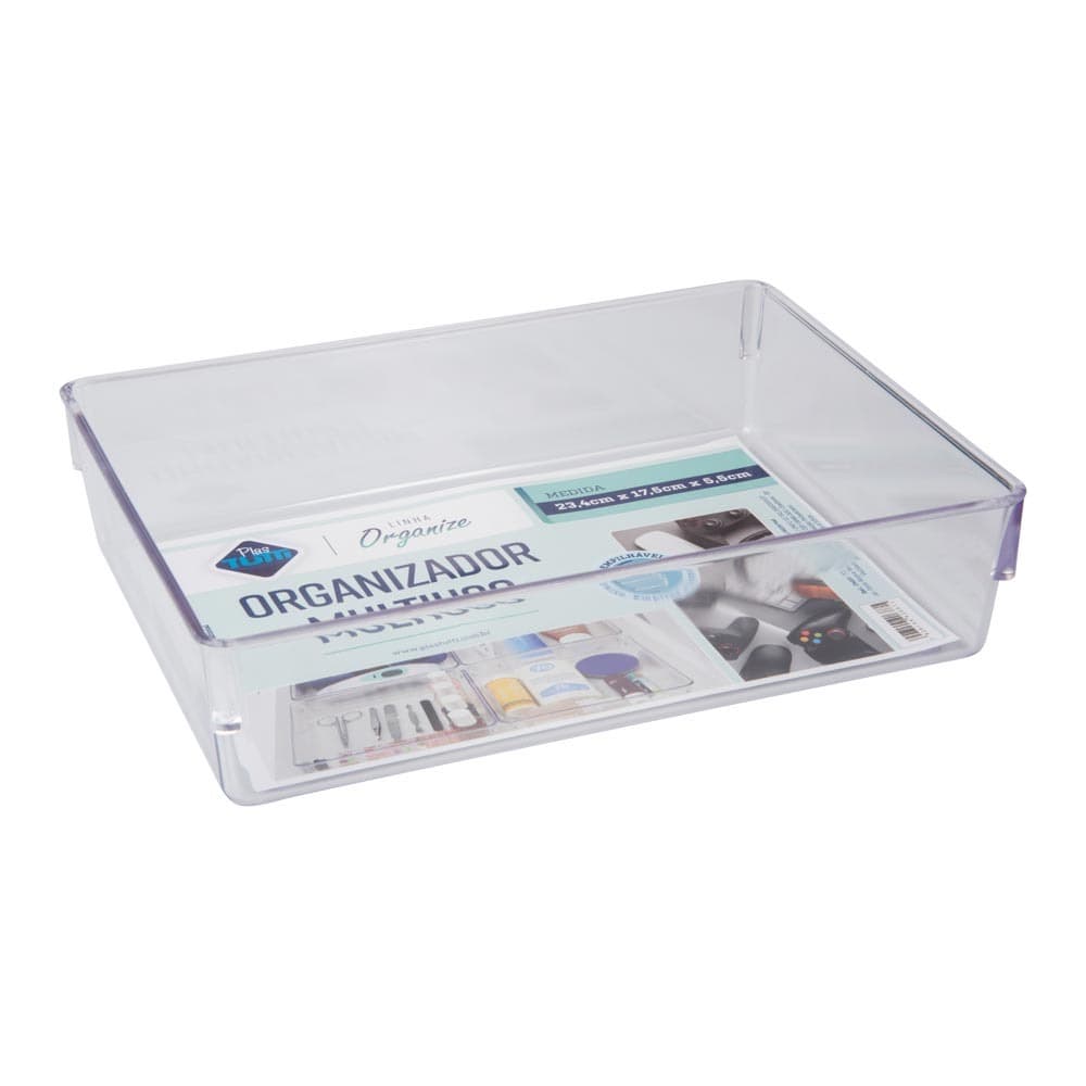 Organizador modular acrílico retangular Plastutti 0459