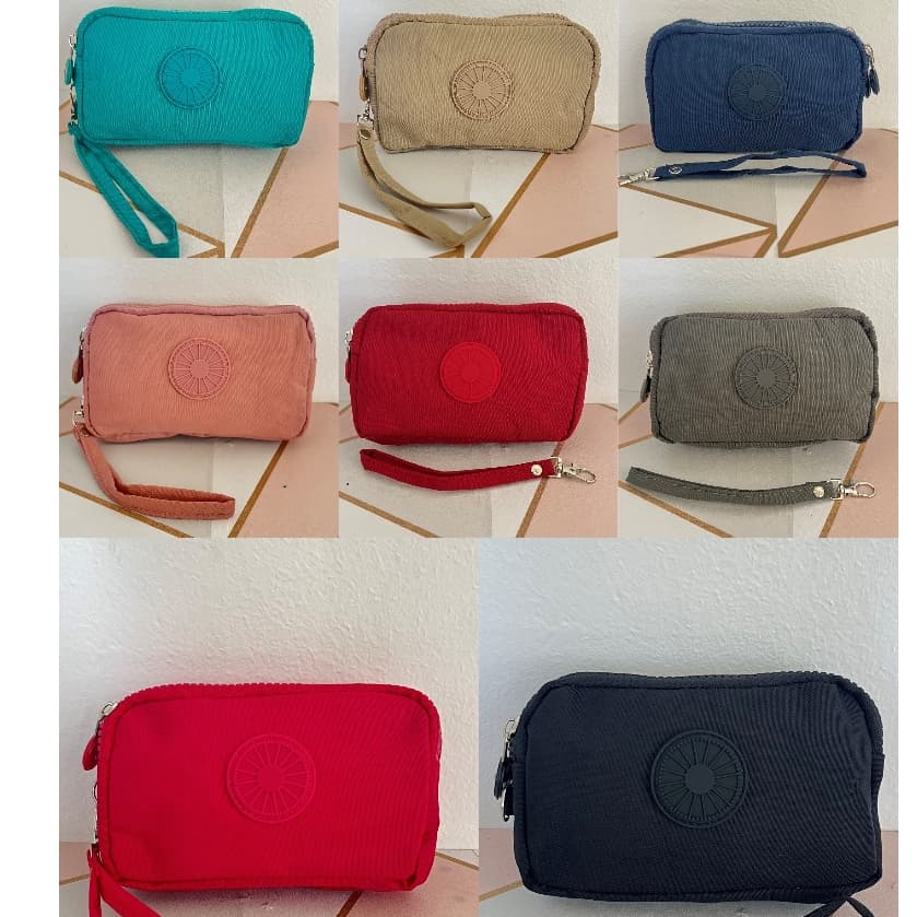 Carteiras Carteiras femininas Porta-moedas de nylon Bolsas portáteis femininas