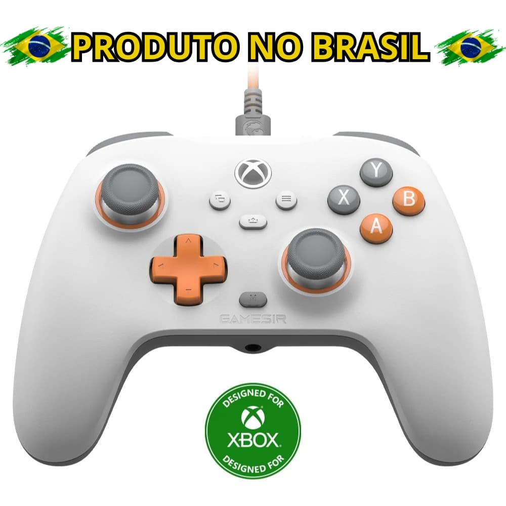 Controle Gamer Gamesir T7 Xbox Com Fio Para Xbox Series S/X PC Steam Com Hall Effect