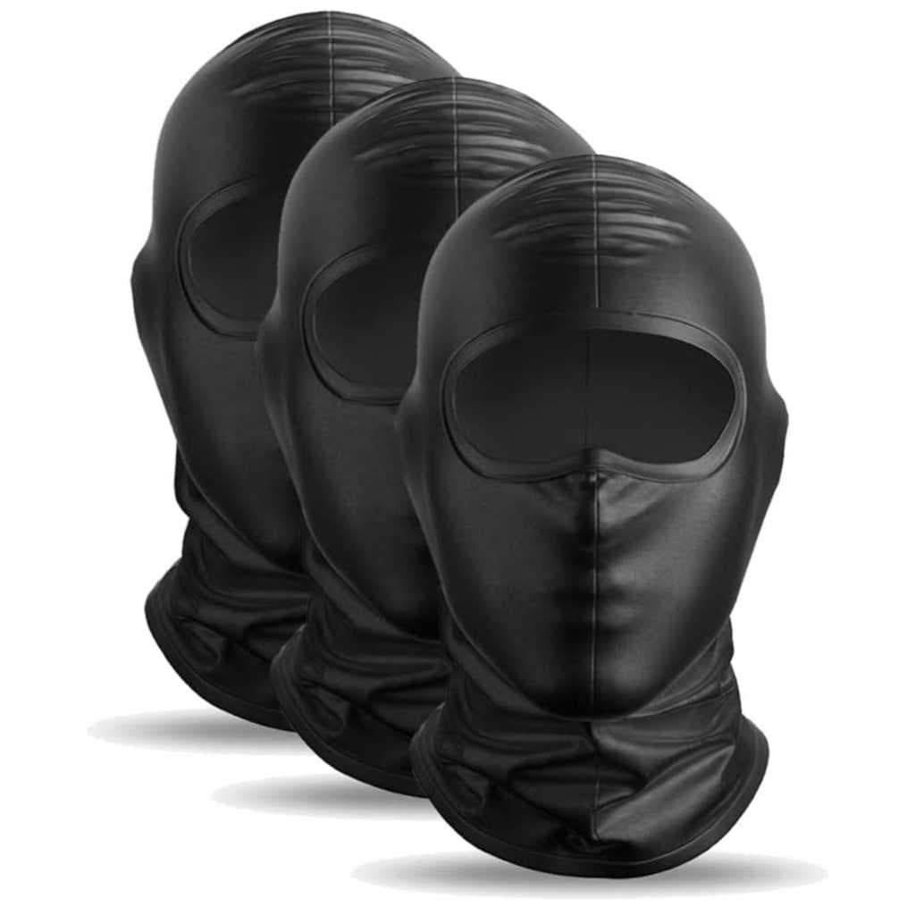 O MELHOR KIT 3 TOUCA NINJA BALACLAVA PROTÇÃO FRIO E CALOR PRATICA FLEXIVEL E CONFORTAVEL MOTOBOY CICLISTA TRILHA
