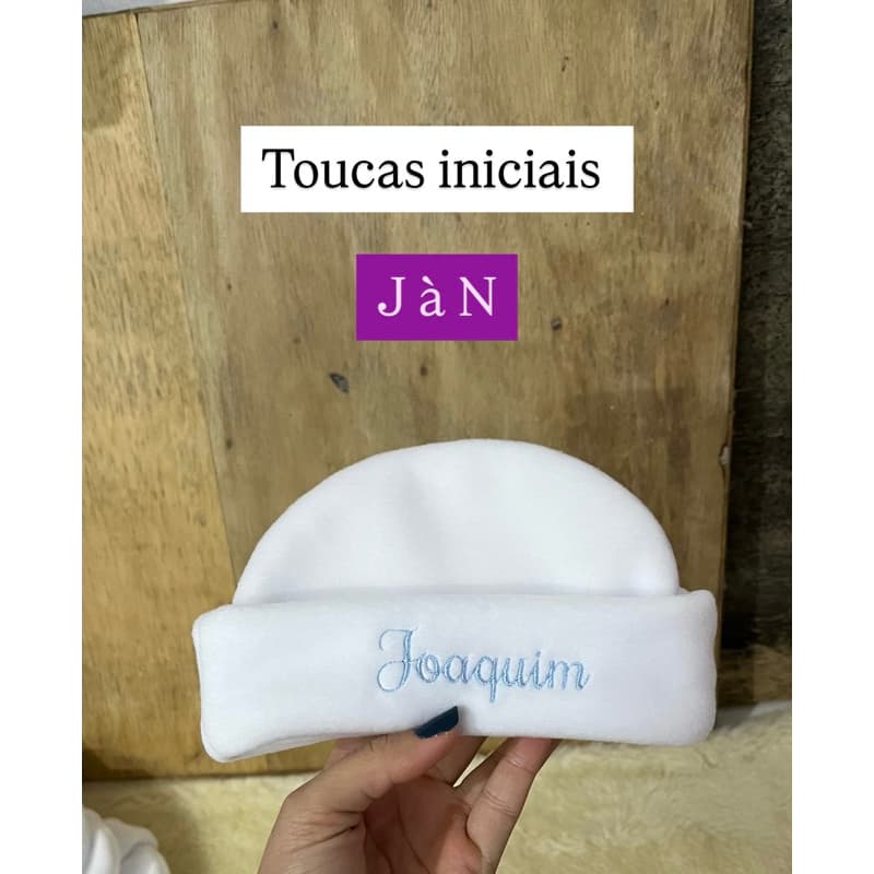 TOUCA RN PRONTA ENTREGA letras J à N
