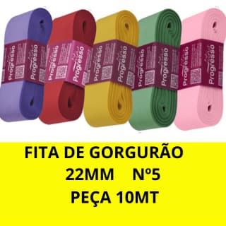 Fita de GORGURÃO Progresso Nº5 22mm 10mts