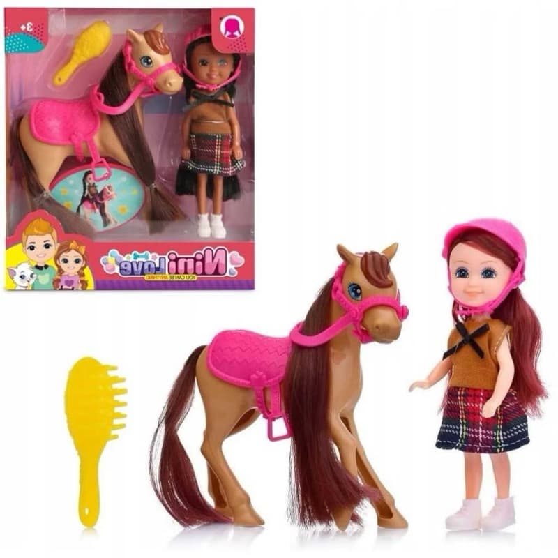 boneca Hipismo Happy Travel