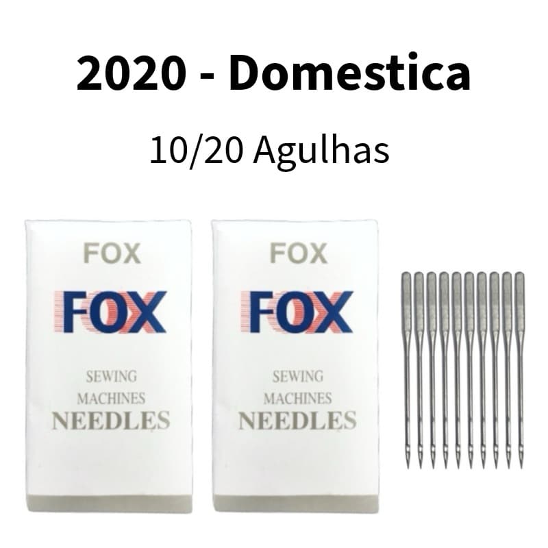 10/20 Agulhas Maquina Costura Doméstica 2020 Nº9/11/12/13/14/16/18/21