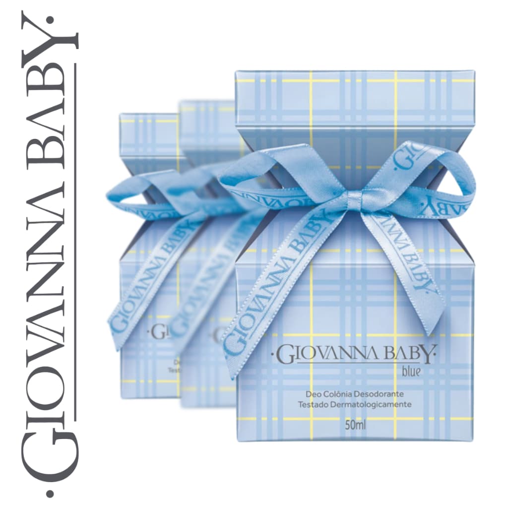 DEO COLÔNIA BLUE GIOVANNA BABY - 50ML