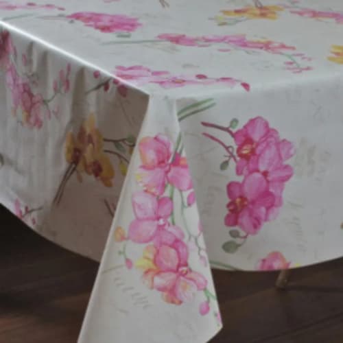 Toalha de Mesa de Plástico Térmica e impermeável, para mesas, por Metro, 4,6,8,10 cadeiras - Pvc