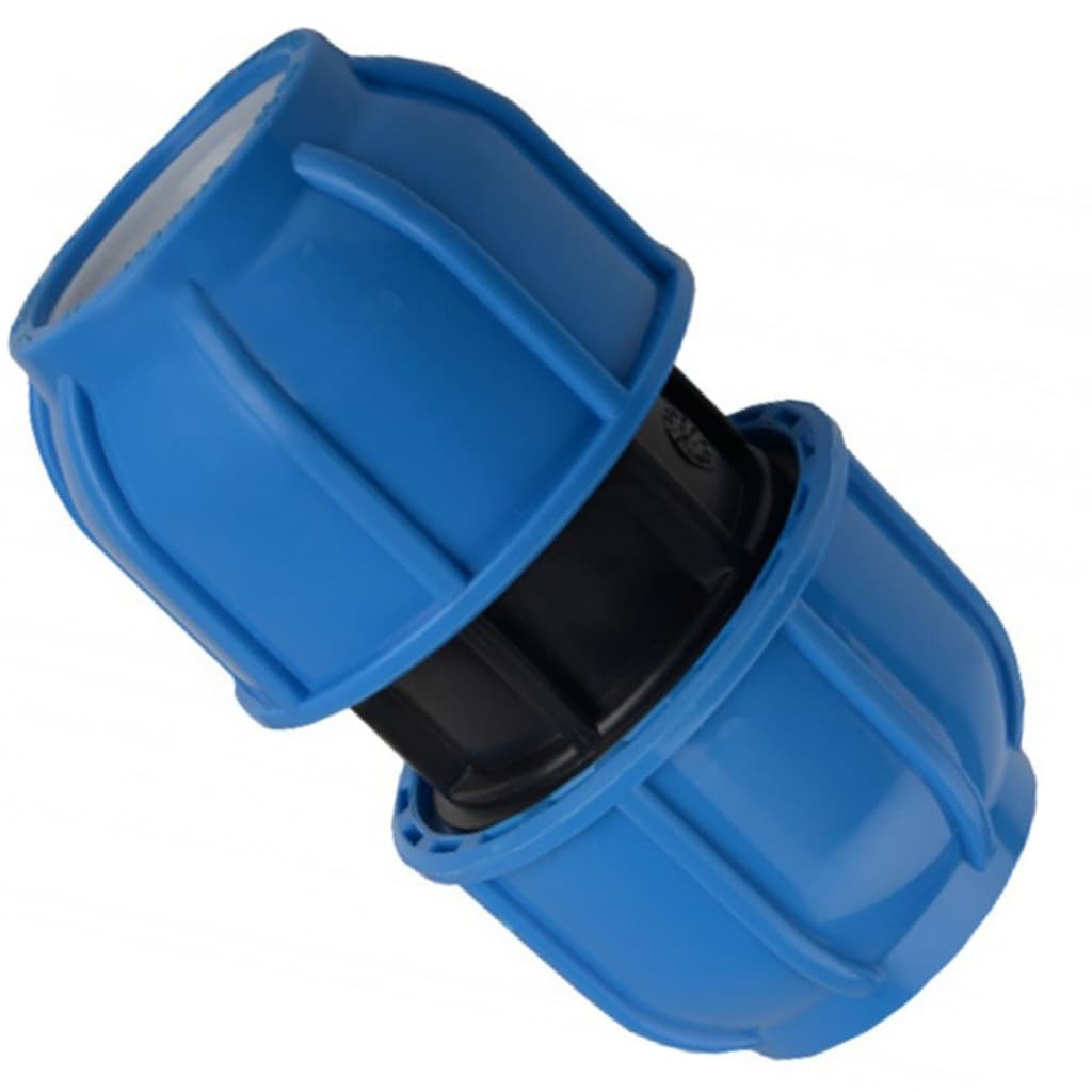 Kit 5un União De Compressão 25mm kit 10un kit 20un Pead Conexão Água Irrigação Polietileno Luva