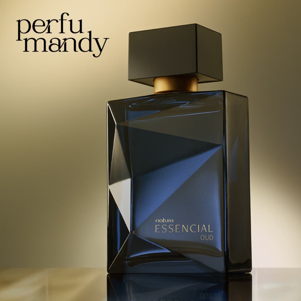 NATURA Perfume Essencial Oud Deo Parfum Masculino 100 ml - Amadeirado e Intenso
