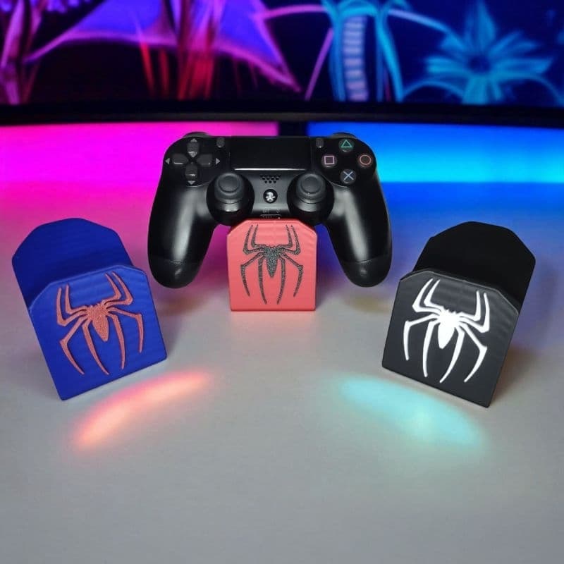🕷️ Suporte Geek para Controle – AranhaVerso em 5 Versões!
