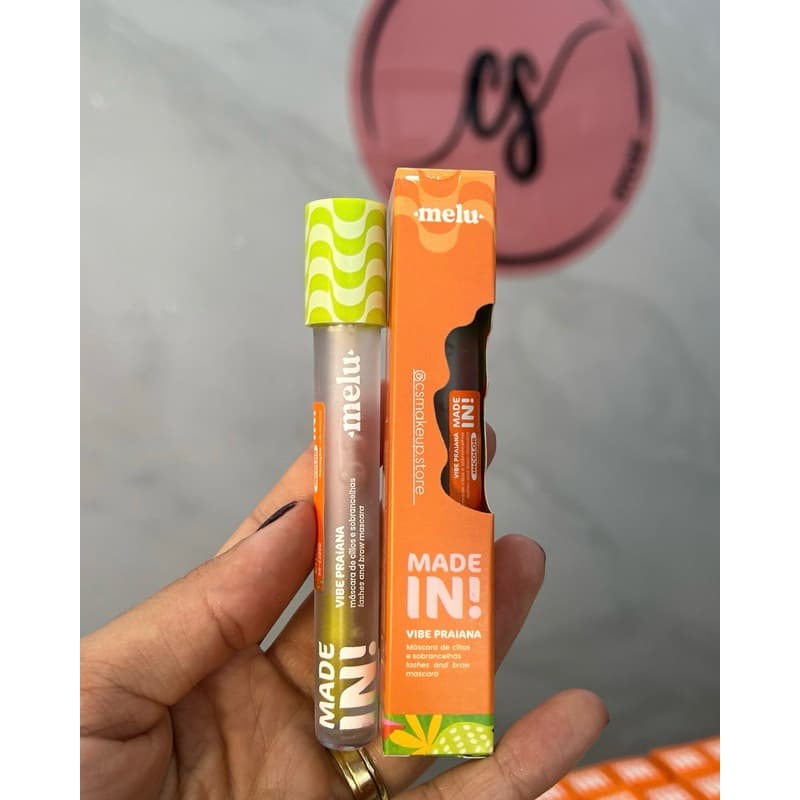 MASCARA DE CILIOS E SOBRANCELHAS VIBE PRAIANA MADE IN - MELU - RUBY ROSE MADEIN!