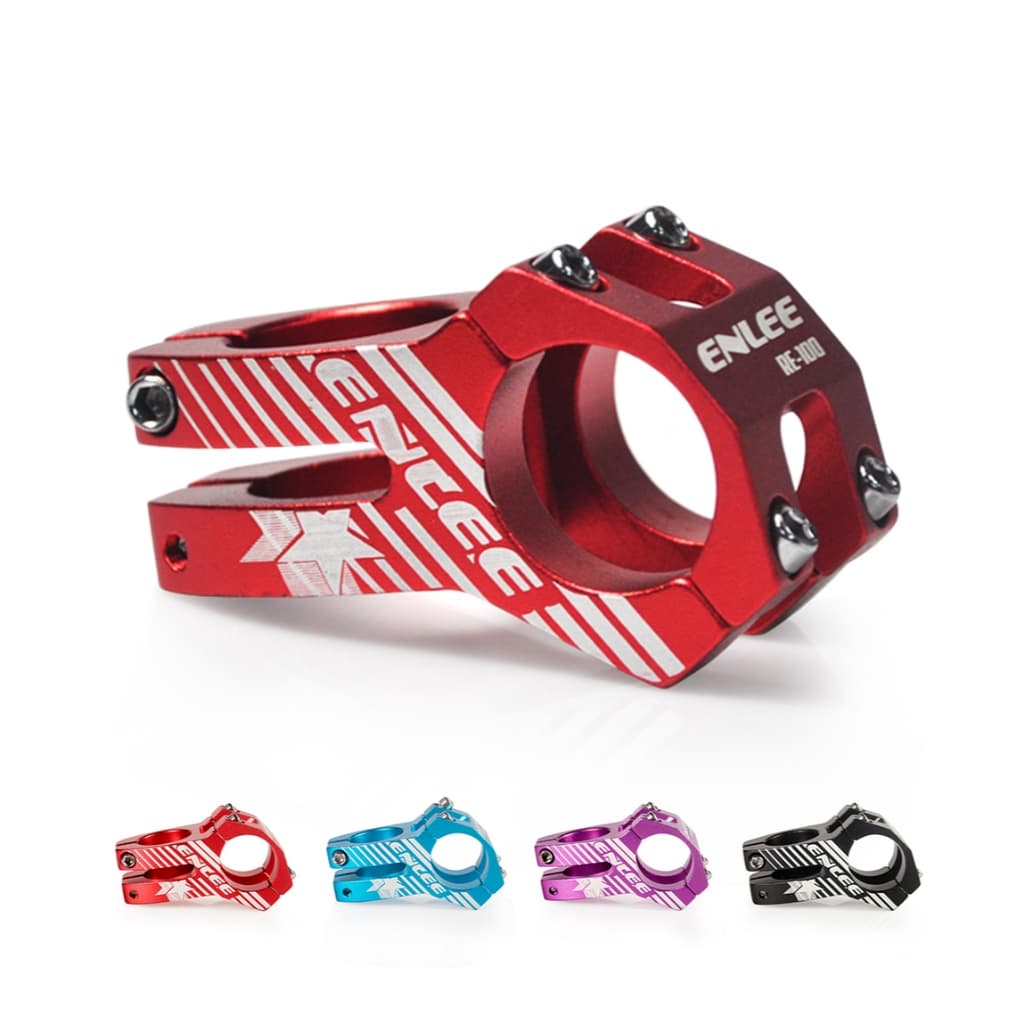 Mesinha SHIKRA-SK09 MTB Bicycle Stem Short Power Mountain Bike Guiador Riser Handle Ciclismo Mesa DH