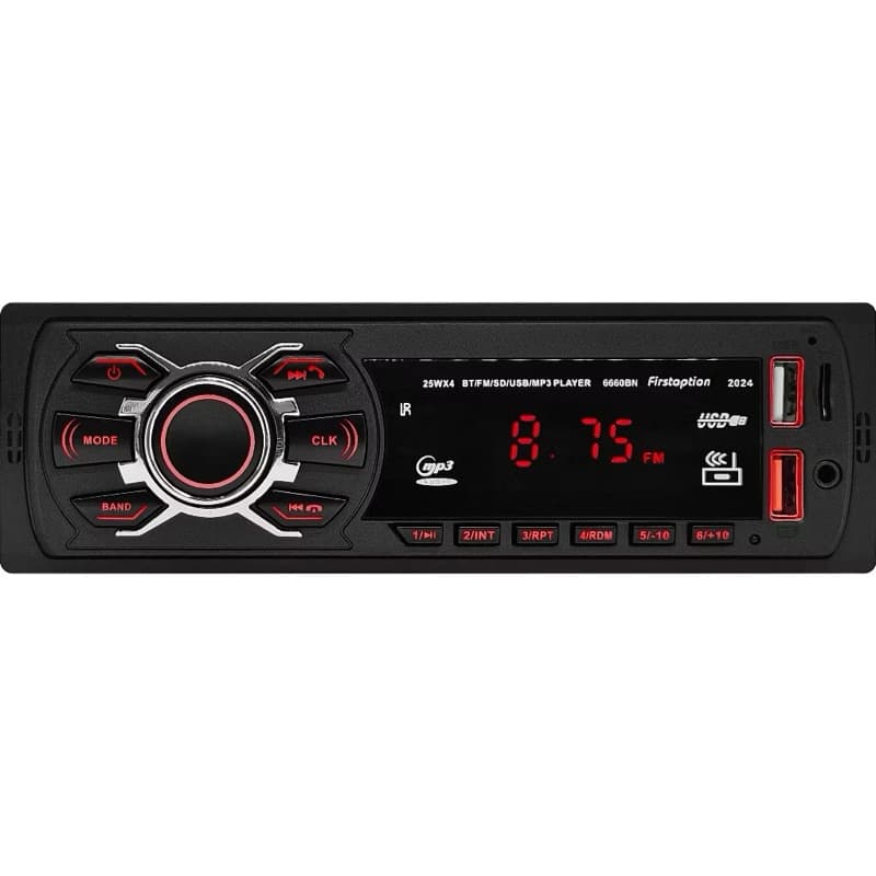 Som de Carro Radio Automotivo First Option Radio Automotivo Mp3 USB