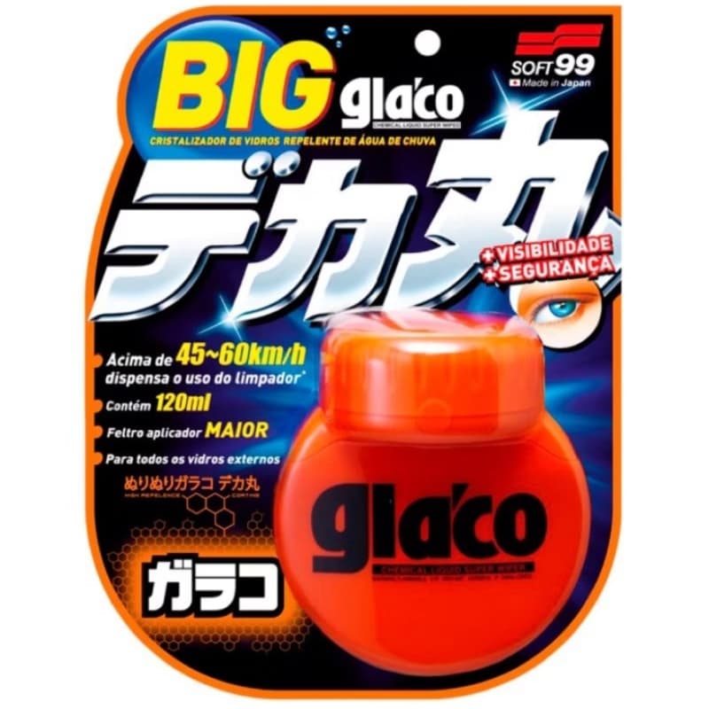 BIG GLACO | 120 ML | REPELENTE DE AGUA DE CHUVA
