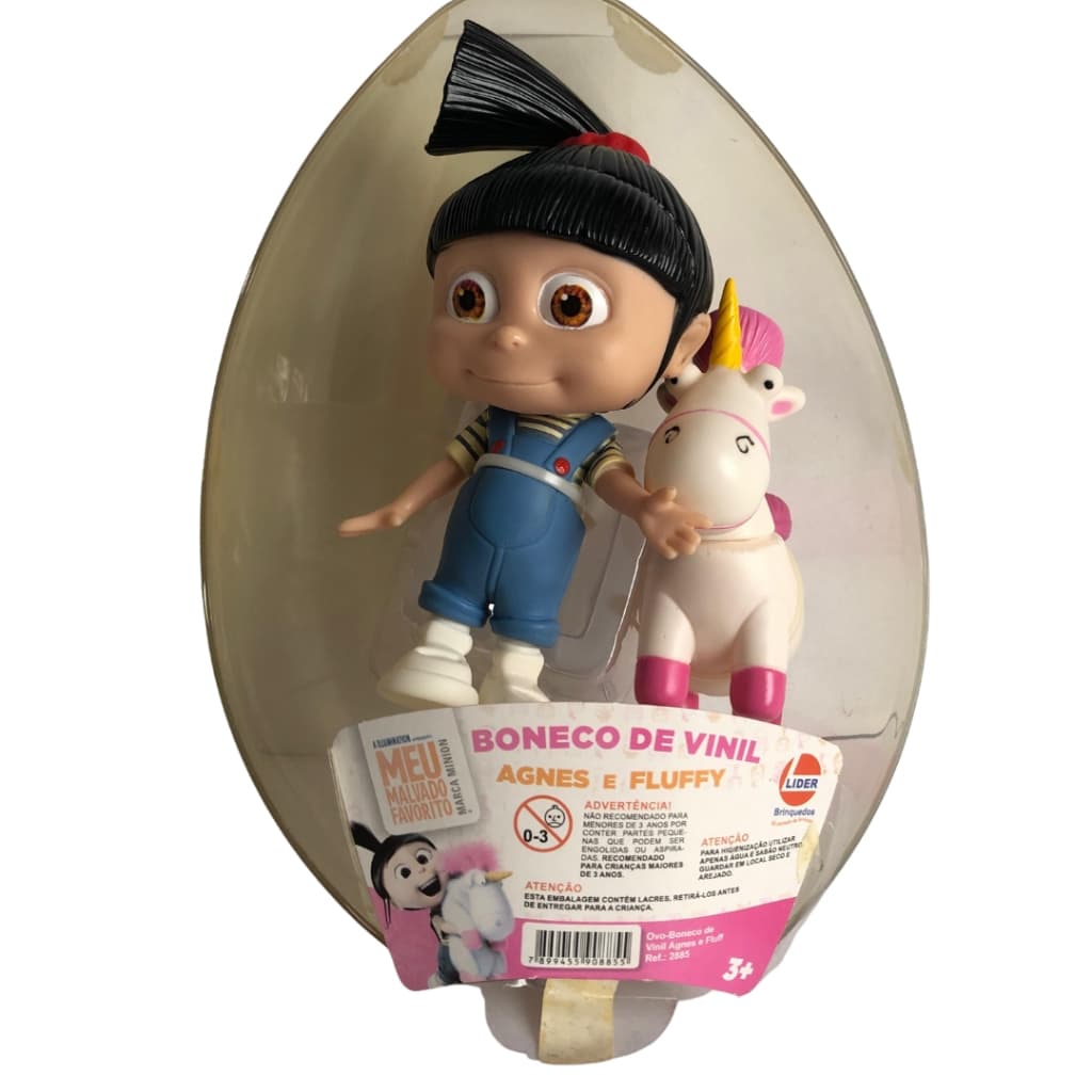 Boneca Agnes com Unicórnio Fluffy Meu Malvado Favorito Lider Brinquedos