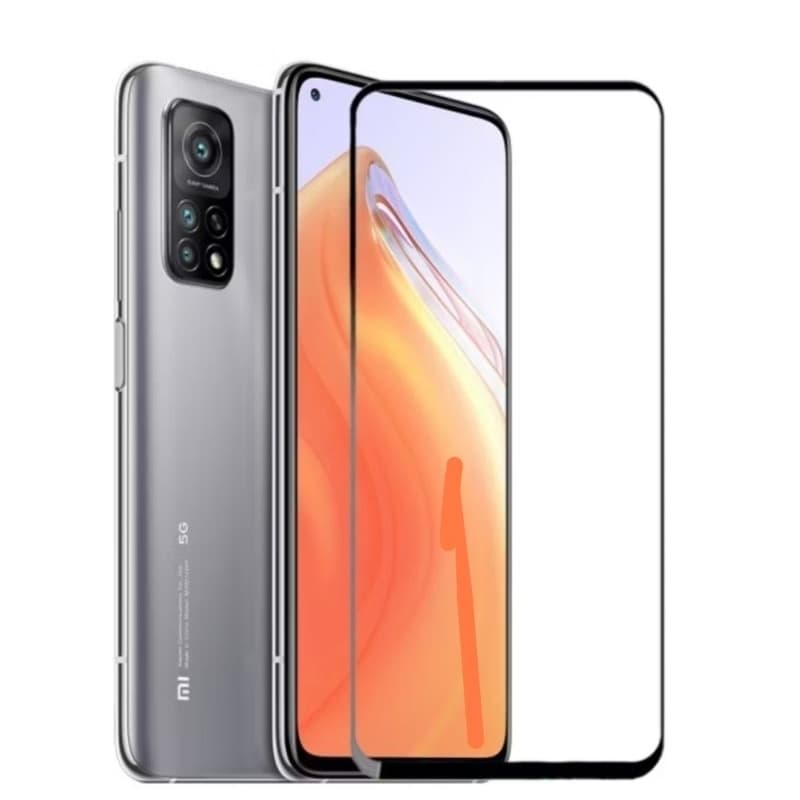 5 Películas 3D premium ultra vidro para mi 10T PRO