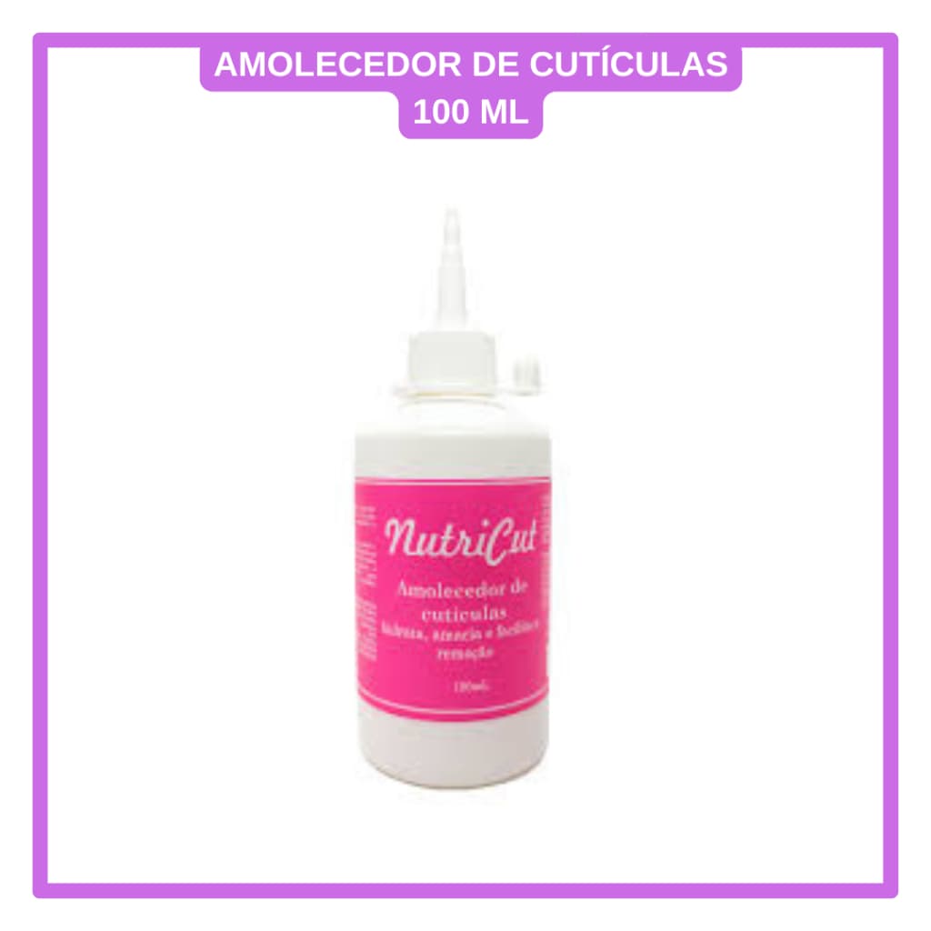 AMOLECEDOR DE CUTICULAS PARA UNHAS  NUTRICUT 100 ML- 3 UNIDADES
