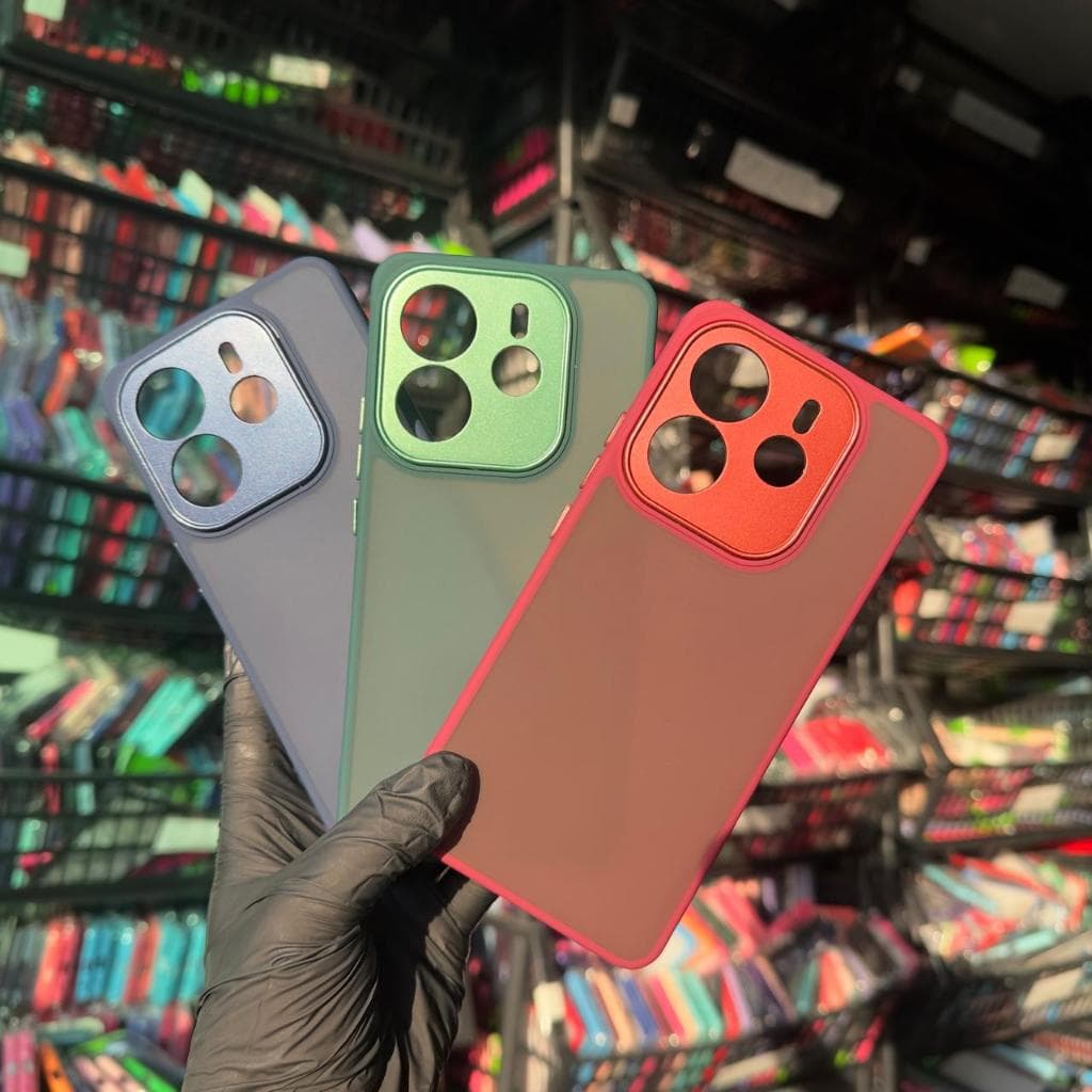 Capa ou Kit Capa + Pelicula 3D  Space Colorida Pra Xiaomi Note 14 4G Acrilico Fosca