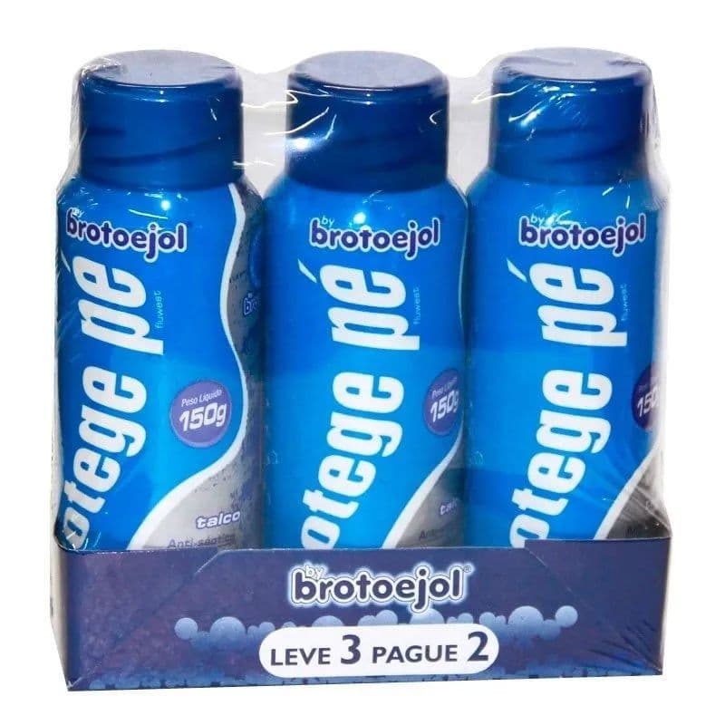 Talco Antisseptico Protege Pé Tradicional 150g Leve 3 Pague 2