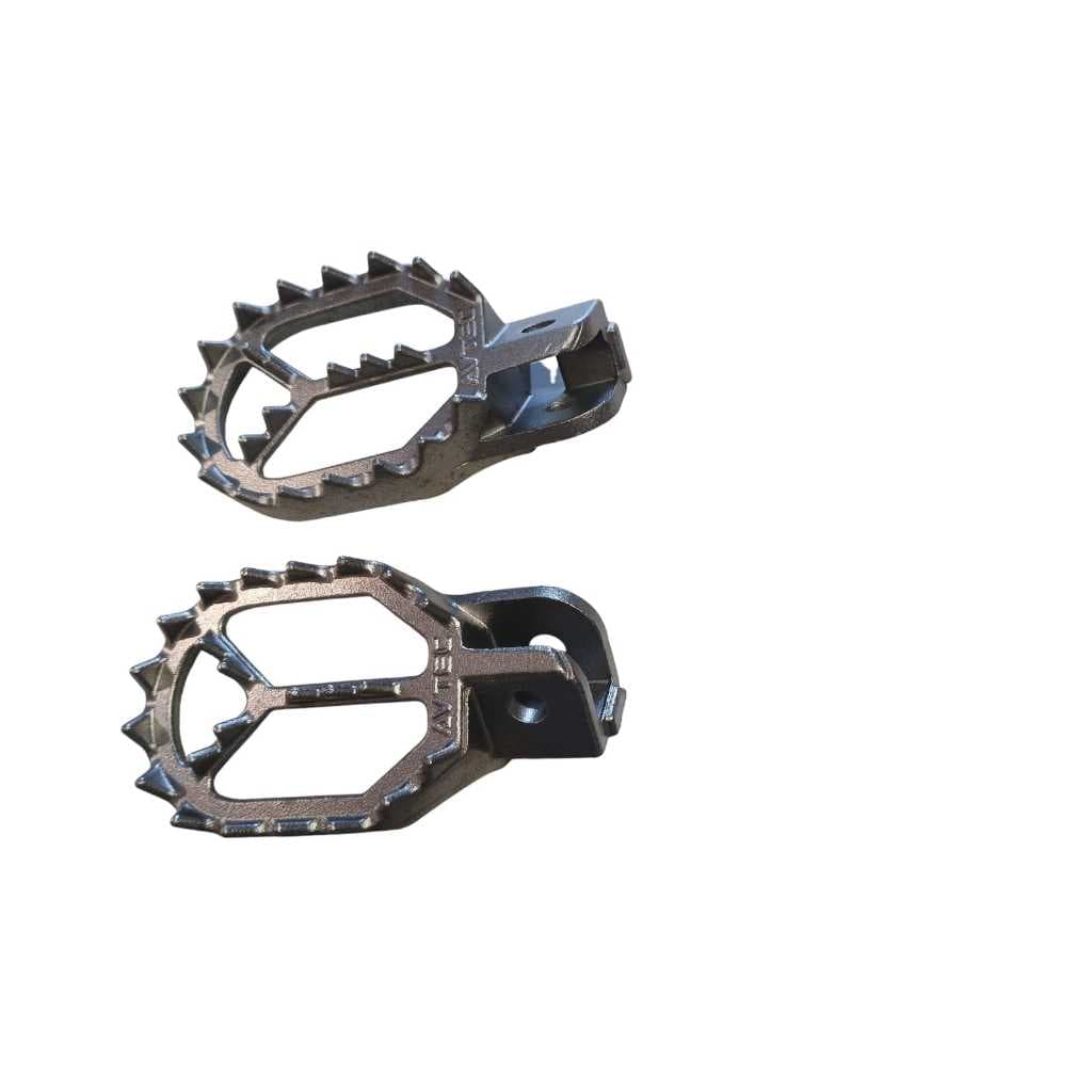 Pedaleira Crf230/250f/tornado Avtec Em Aço Inox