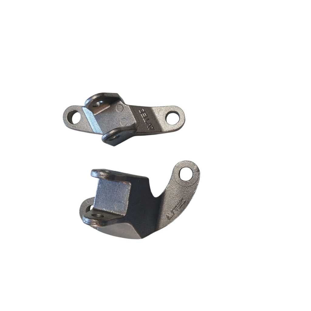 SUPORTE PEDALEIRA CRF 230 AVTEC EM AÇO INOX