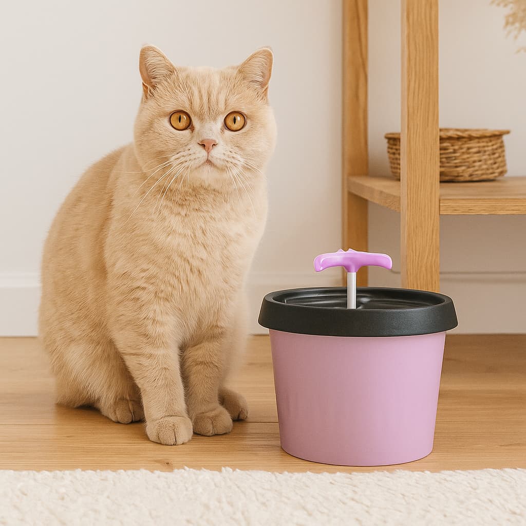 Bebedouro Fonte CASCATA Automático para Gatos e Cachorros