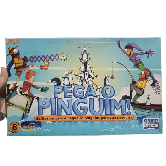 Jogo Pega o Pinguim - Edição Limitada Item de Colecionador