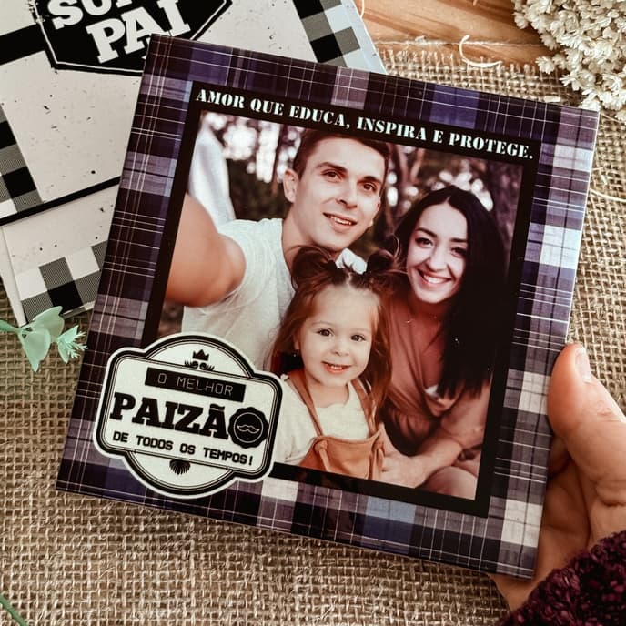 Azulejo Personalizado Dia dos Pais