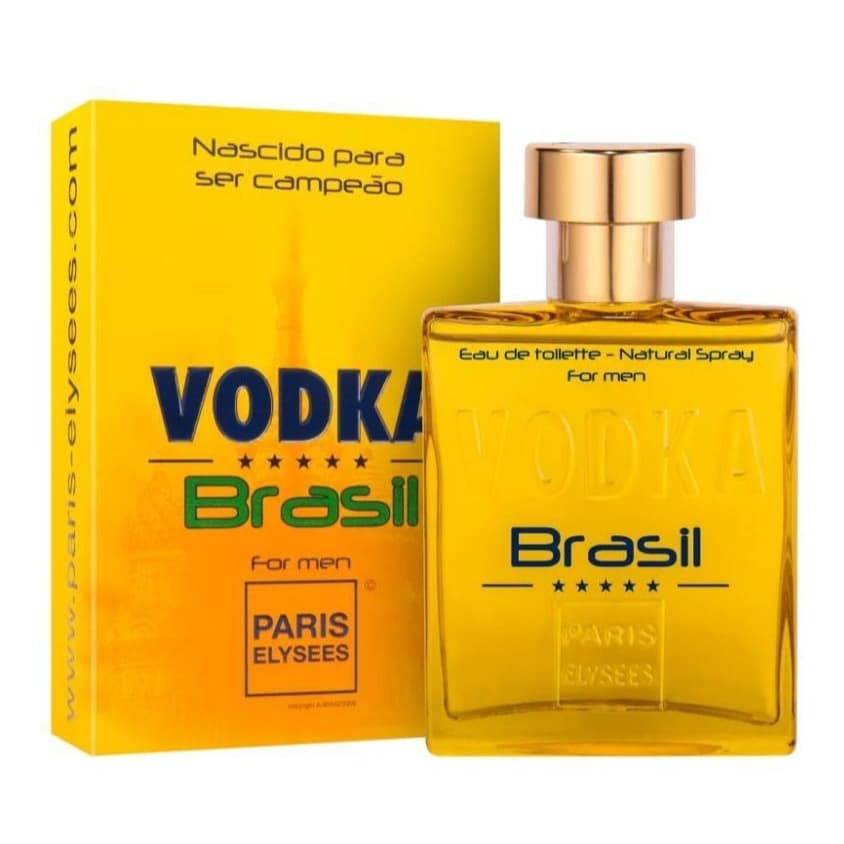 Perfume Masculino Vodka Brasil Yellow Paris Elysees Edt 100ml