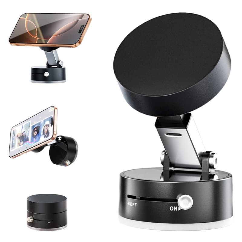 Suporte Magnetico Celular Ventosa 360 Ajustavel