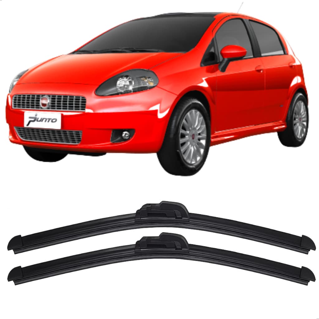 Limpador Parabrisa Palheta Silicone Fiat Punto 2007 A 2017