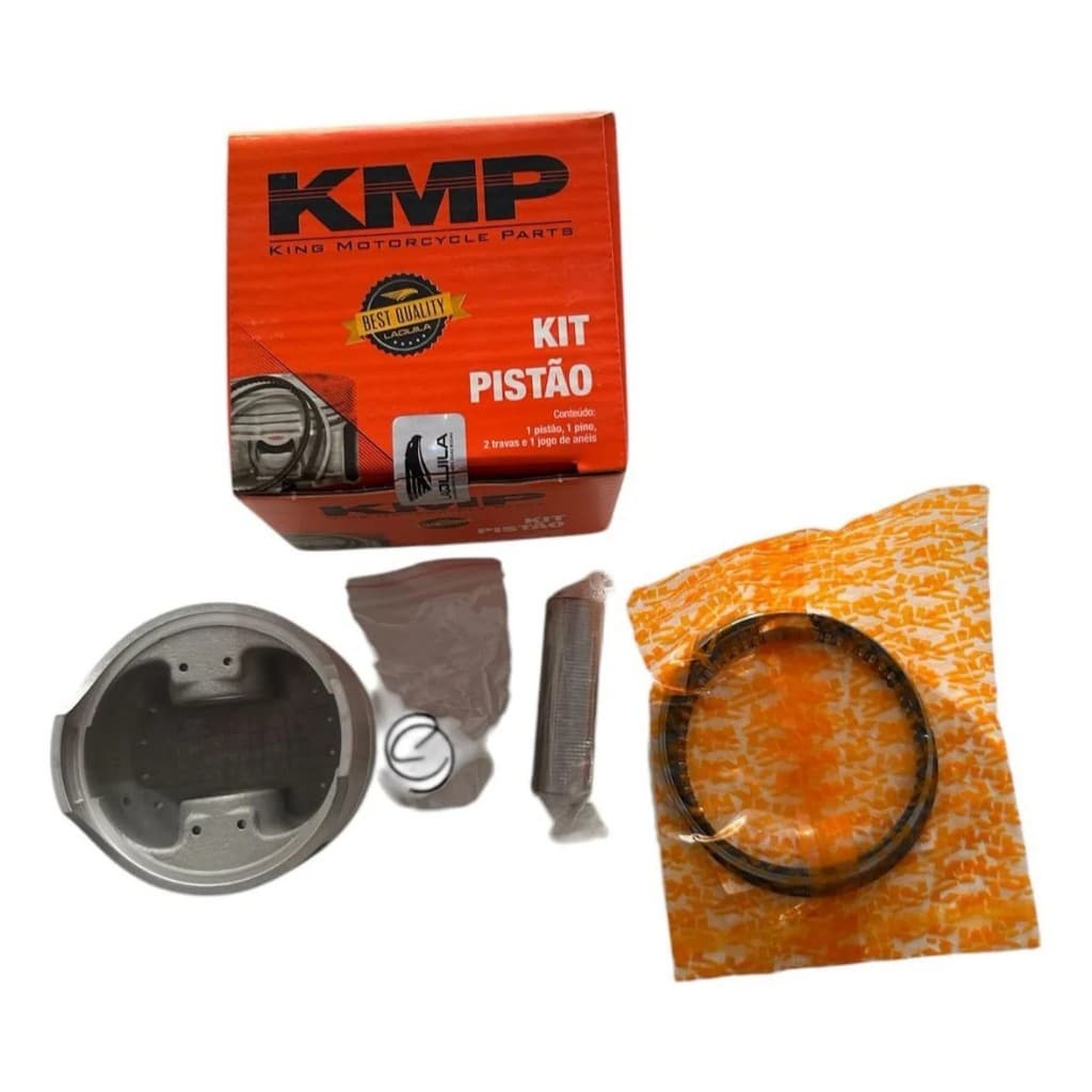 Kit Pistão + Anel CBX 200 - Strada/NX/XR200   - KMP
