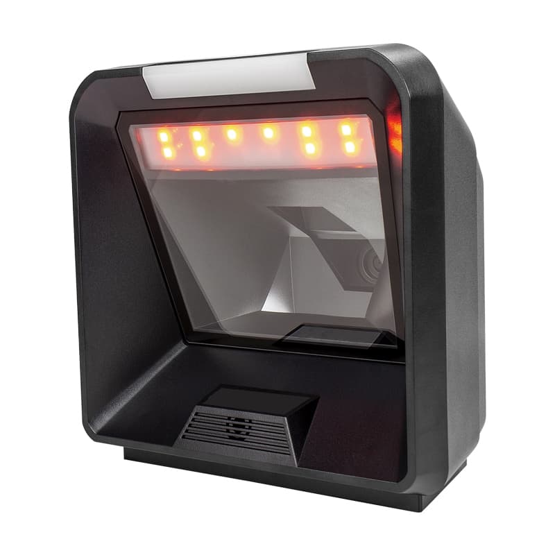 Leitor De Código De Barras Com Fio 1D/2D/QR Omnidirecional Scanner USB CMOS Mão livre