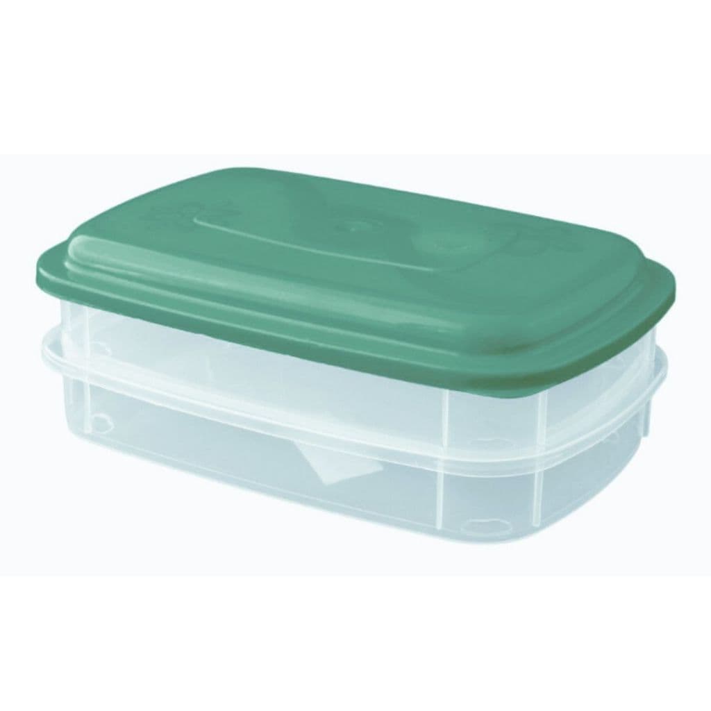 Conjunto de Porta Frios 2 pcs Mantenha seus Alimentos Frescos e Organizados com Estilo