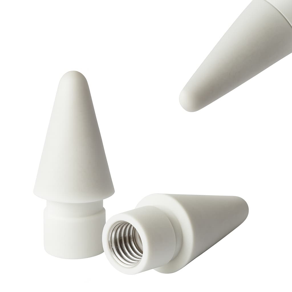 Kit 2,4 e 6 Pontas Caneta Compatível Apple Pencil Para Geração 1 e 2 Ipad Global envio imediato
