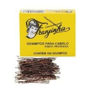Grampos para Cabelo N°5 - 100 Unidades - Franjinha
