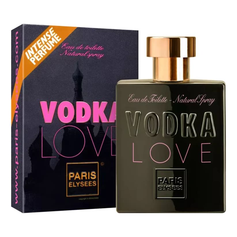Vodka Love Paris Elysees Edt - Perfume Feminino 100ml