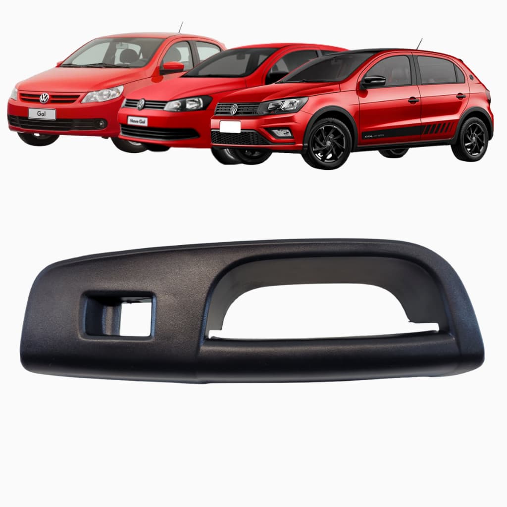 PUXADOR MOLDURA PORTA DIANTEIRA GOL G5 G6 G7 G8 VIDRO ELET LD