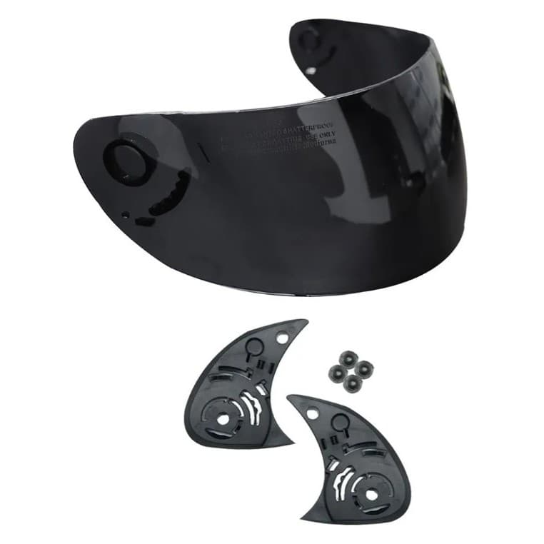 VISEIRA + SUPORTE CAPACETE LS2 FF350 REPARO TRAVA VISEIRA FF311 FF316 FF336 COMBO BARATO TOP