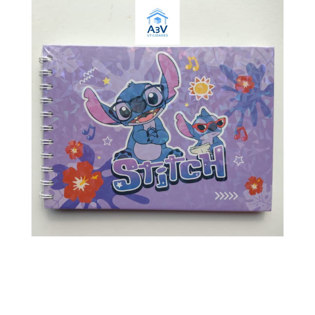 Caderno de Pintura Stitch 48 Páginas