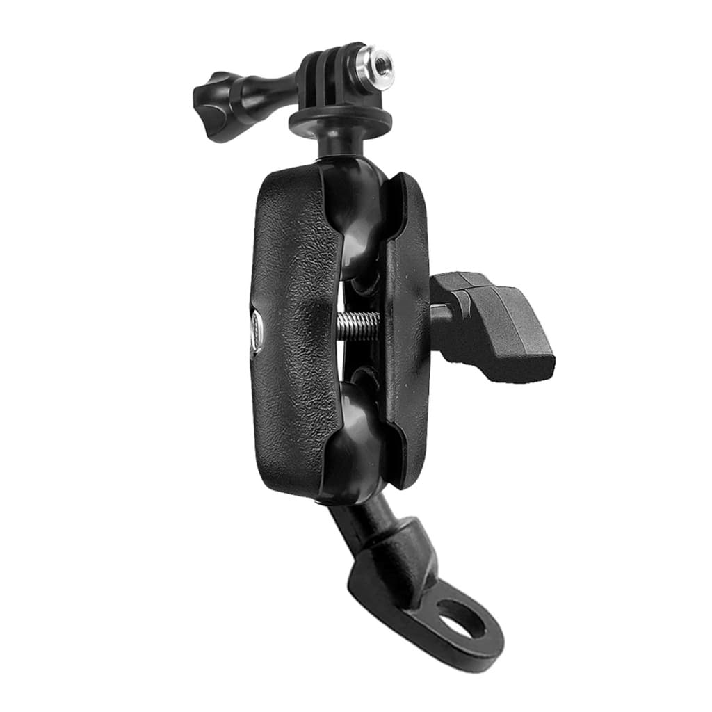 Suporte Ram Curto Articulado Anel Retrovisor Gopro ( Moto Bike Câmera Celular )