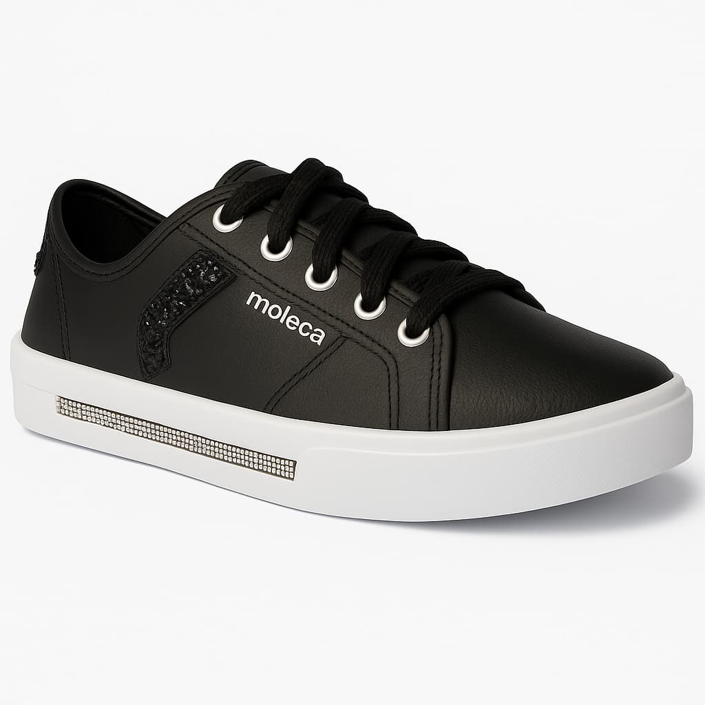 Tênis Moleca Feminino Estilo Casual Confortável 5667-646