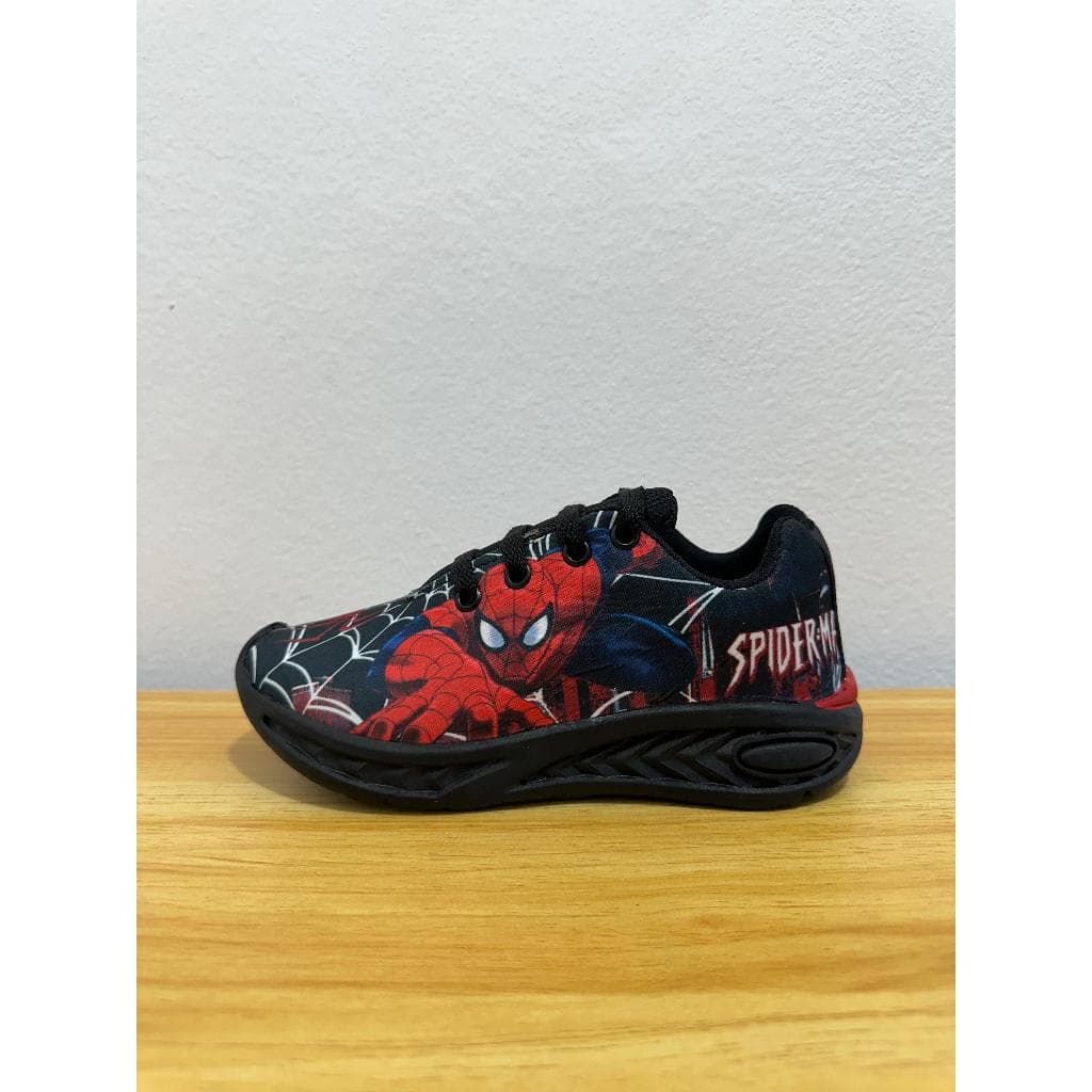 Tenis Infantil Masculino Led Homem Aranha