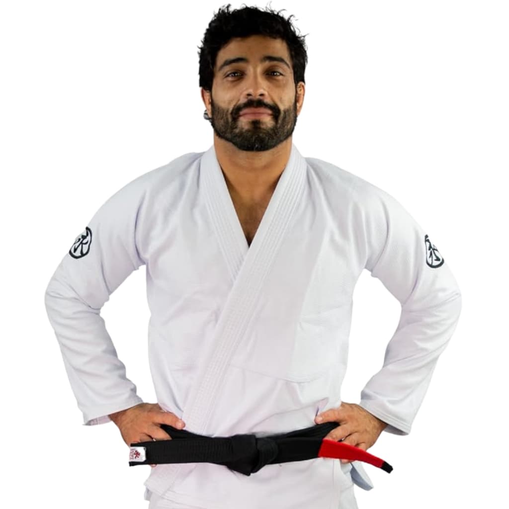 Kimono Keiko Ultra Light Reforçado Jiu Jitsu Judô Adulto