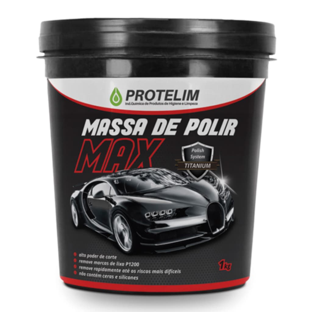 Massa Max - Massa de Polir 1kg - Protelim