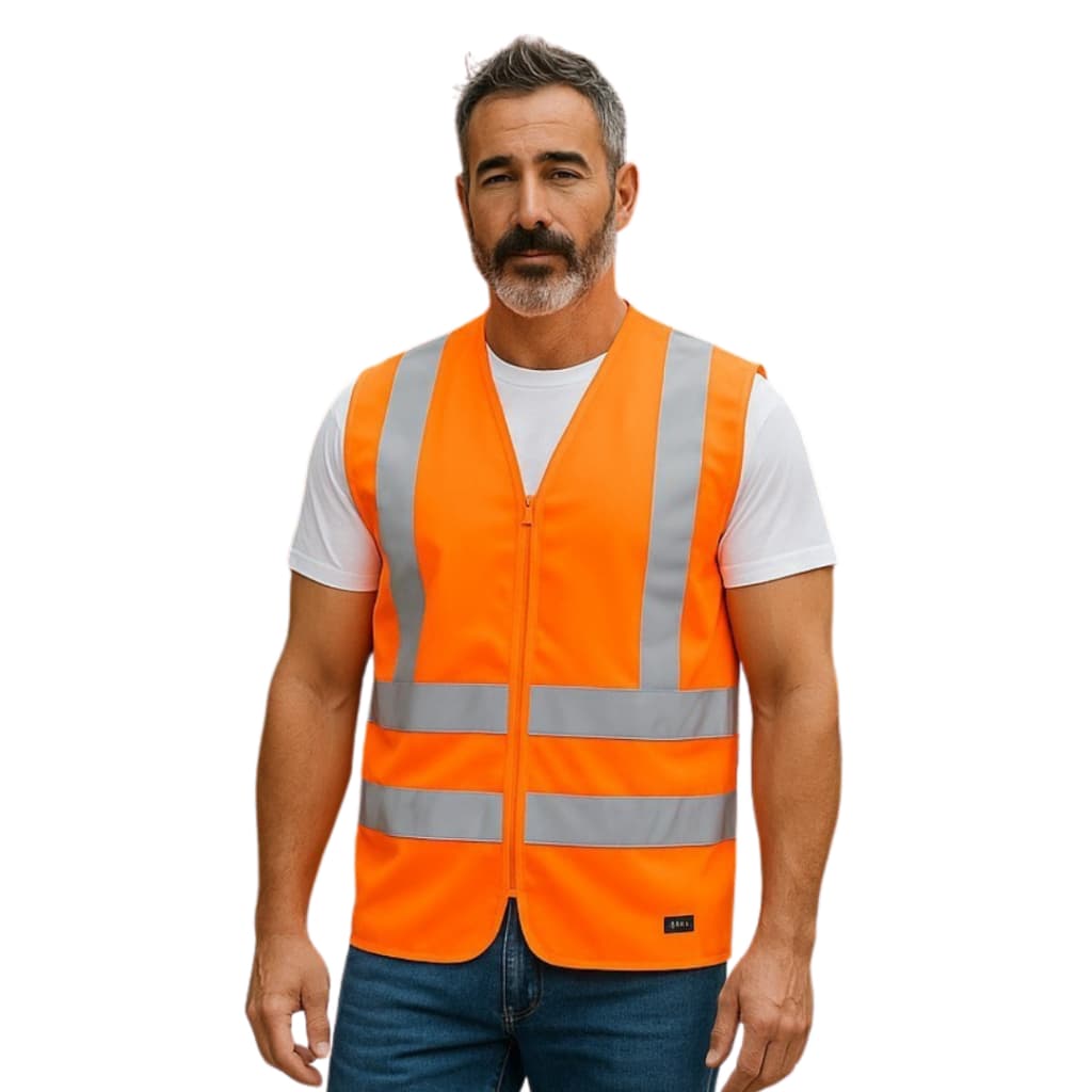 Colete de Proteção Refletivo Sinalização Transito sem bolso Vicsa Danny