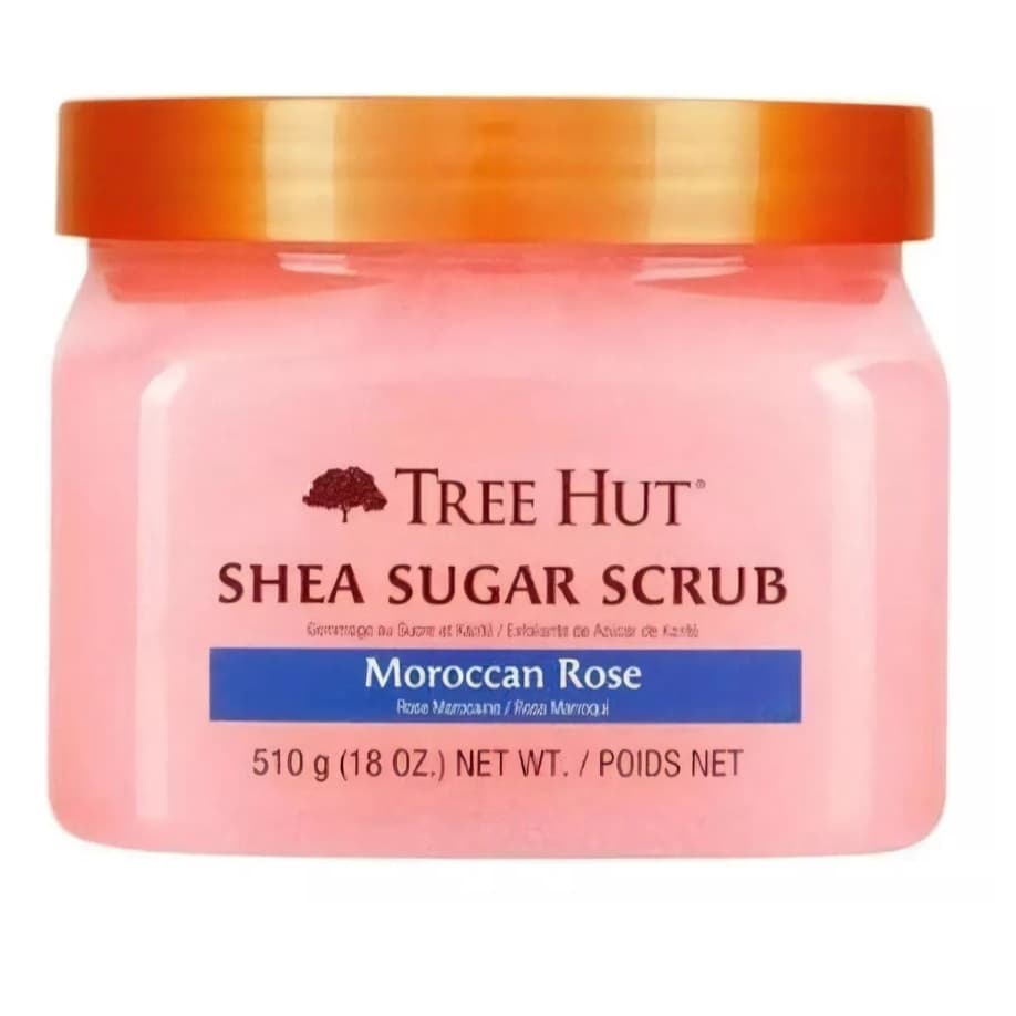Tree Hut Esfoliante Corporal Moroccan Rose 510gr - Óleo de Argan e Rosa Mosqueta