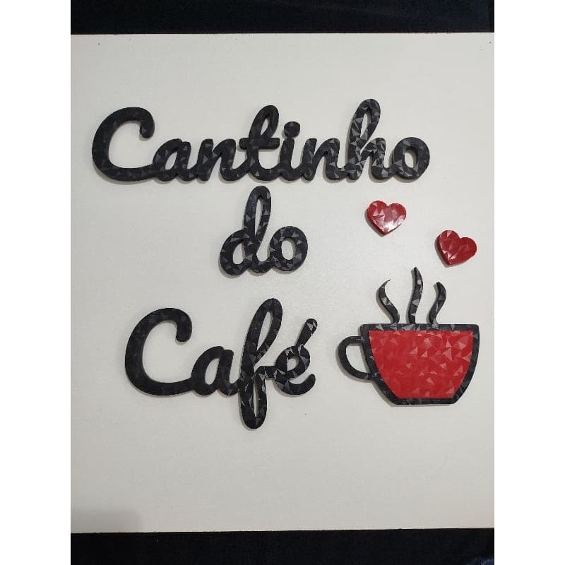 Letras para decoração/café/