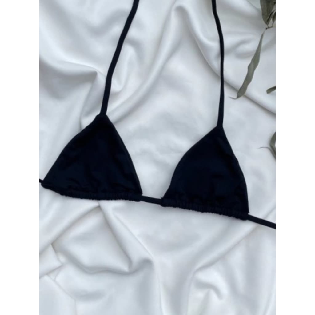 Top Biquini feminino Cortininha sem Bojo Proteção Uv50 Avulso P ao GG Moda Praia Parte de Cima
