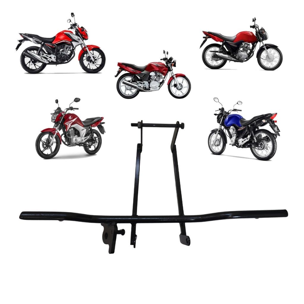 Estribo Berço Titan Fan Cg Start Cbx 200 Strada Universal Moto